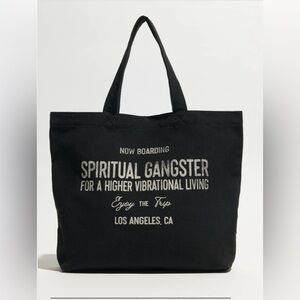 Spiritual Gangster tote bag, NEW